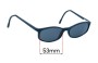 Sunglass Fix Replacement Lenses for Revo 1010 Cool Look - 53mm Wide 