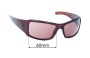 Sunglass Fix Verres de Remplacement pour Rip Curl Snappers - 60mm Wide 