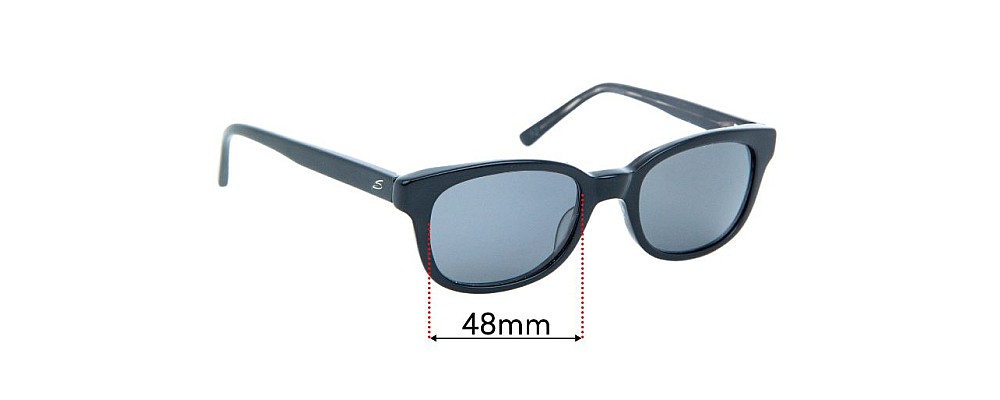 Sunglass Fix Replacement Lenses for Serengeti Serena - 48mm Wide
