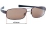 Sunglass Fix Replacement Lenses for Tag Heuer TH 0254 LRS - 61mm Wide 