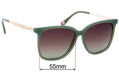 Ted Baker  Fawn Replacement Lenses 55mm wide 