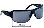 Sunglass Fix Verres de Remplacement pour Harley Davidson 97398-09VM - 67mm Wide 