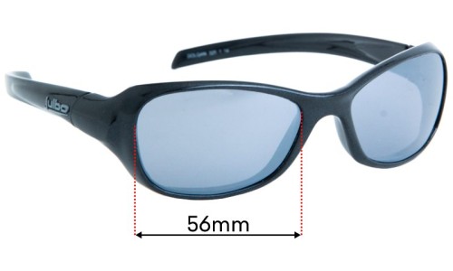 Sunglass Fix Replacement Lenses for Julbo Dolgan - 56mm Wide 