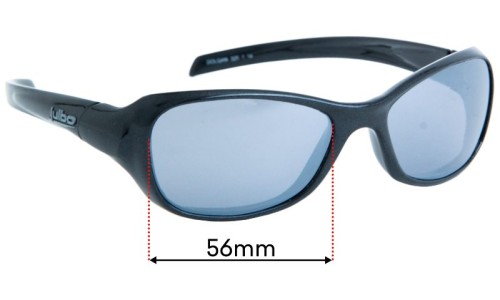 Sunglass Fix Lentes de Repuesto para Julbo Dolgan - 56mm Wide 
