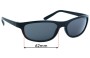 Sunglass Fix Replacement Lenses for Ray Ban RB4114 - 62mm Wide 