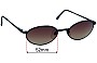 Sunglass Fix Replacement Lenses for Revo Python 1111 - 52mm Wide 