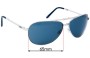 Sunglass Fix Replacement Lenses for Revo RE1985 THIRTY-FIVE LTD Limited Edition - 65mm Wide 