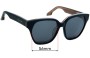 Sunglass Fix Ersatzgläser für Scanlan Theodore  ST Diamond - 56mm Wide 