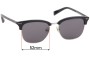 Sunglass Fix Replacement Lenses for Bailey Nelson  Bronte S - 52mm Wide 