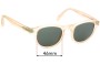 Sunglass Fix Replacement Lenses for Bailey Nelson  Yeats - 46mm Wide 