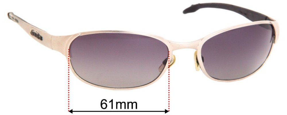 Sunglass Fix Replacement Lenses for Bolle Titan - 61mm Wide