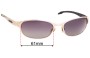 Sunglass Fix Replacement Lenses for Bolle Titan - 61mm Wide 