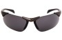 Callaway Golf Eyewear S205 BK Replacement Sunglass Lenses - 72mm wide Front View 