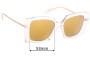 Sunglass Fix Lentes de Repuesto para Chanel 6051 - 53mm Wide 