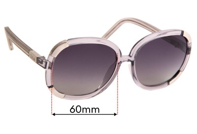 Chloe CL 2119 Replacement Lenses 60mm wide 