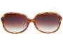 Diane Von Furstenburg DVF567S Replacement Sunglass Lenses - 59mm wide Front View 