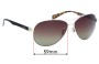 Sunglass Fix Replacement Lenses for Fiorelli Efrosini - 59mm Wide 