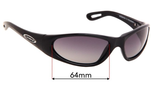 Legend Wishbone Lentes de Repuesto 64mm wide 