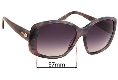 Mimco Talitha Replacement Lenses 57mm wide 