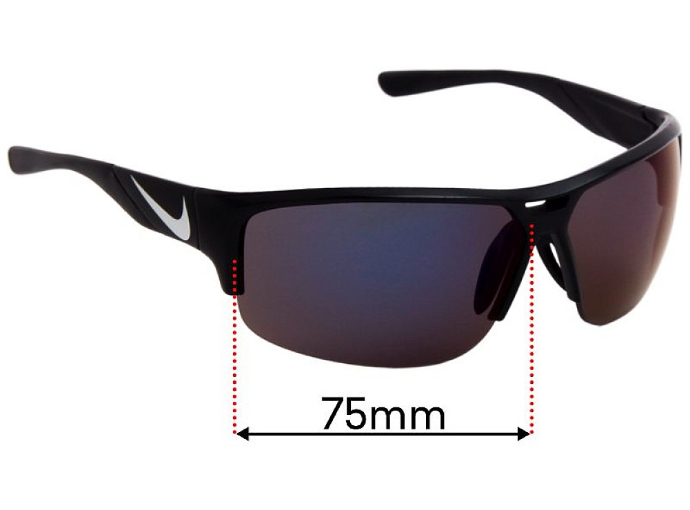 Sunglass Fix Replacement Lenses for Nike EV0873 Golf X2 PRO E - 74mm Wide Sunglass Fix Replacement Lenses for Nike EV0873 Golf X2 PRO E - 74mm Wide