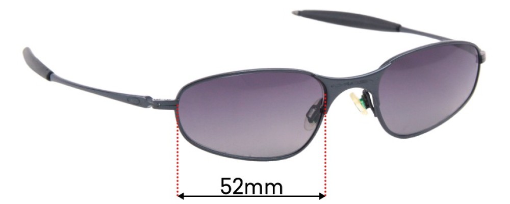 oakley 52mm sunglasses