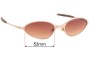 Sunglass Fix Replacement Lenses for Oakley C-Wire Rx - 52mm Wide 