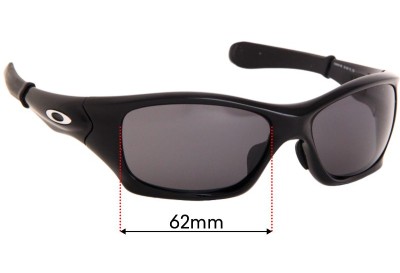 Oakley Pit Bull OO9161 Verres de Remplacement 62mm wide 