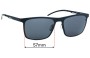 Sunglass Fix Replacement Lenses for Orgreen Malcolm - 57mm Wide 