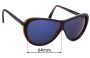 Sunglass Fix Replacement Lenses for Persol Pininfarina PF-802 - 64mm Wide 