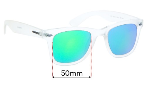 Sunglass Fix Replacement Lenses for Polaroid P8400 - 50mm Wide 