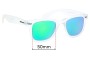 Sunglass Fix Replacement Lenses for Polaroid P8400 - 50mm Wide 
