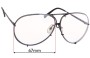 Sunglass Fix Replacement Lenses for Carrera 5621 - 67mm Wide 