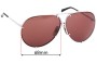 Sunglass Fix Replacement Lenses for Carrera 5623 - 68mm Wide 