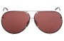 Carrera 5623 Replacement Sunglass Lenses - 68mm wide Front View 