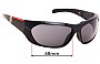 Sunglass Fix Lentes de Repuesto para Prada SPS04H - 68mm Wide 