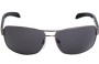 Prada SPS54I Replacement Sunglass Lenses - 65mm wide Front View 