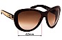 Sunglass Fix Replacement Lenses for Ralph Lauren RL 1543/S - 62mm Wide 