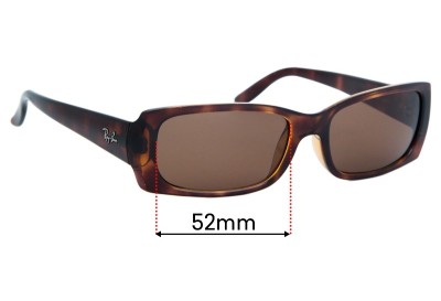 Ray Ban RB4067 Replacement Lenses 52mm wide 