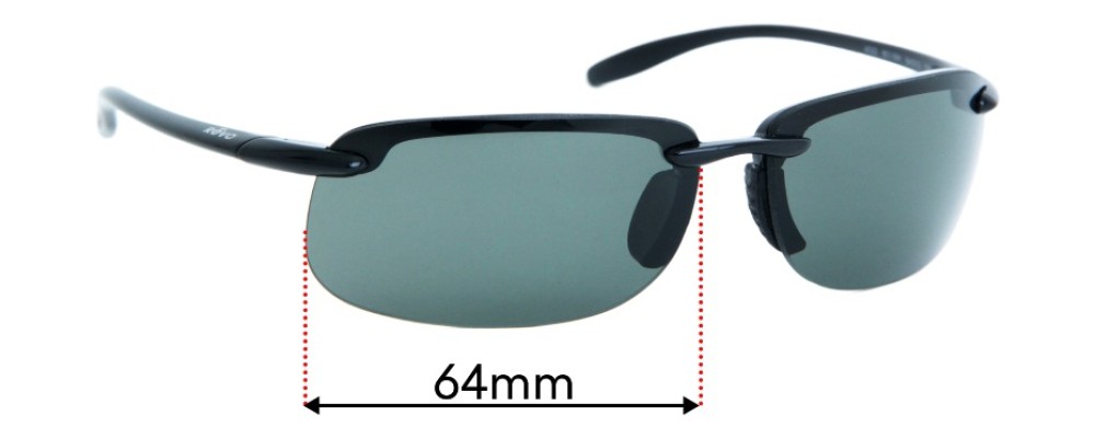 Sunglass Fix Replacement Lenses for Revo 4023 - 64mm Wide