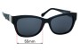 Sunglass Fix Replacement Lenses for Roberto Cavalli Acamar 785S - 55mm Wide 