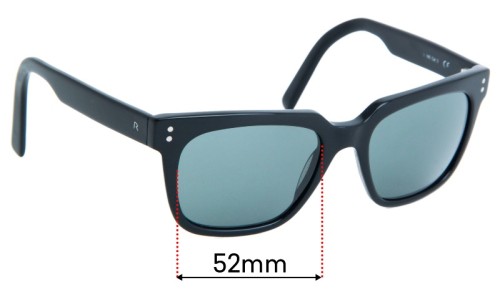 Sunglass Fix Replacement Lenses for Rodenstock RR311  - 52mm Wide 