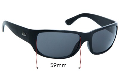 Ray Ban RB4095 Replacement Lenses 59mm wide 