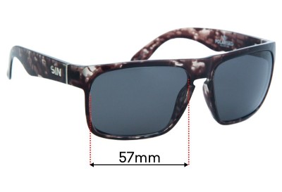 Sin Peccant Replacement Lenses 57mm wide 