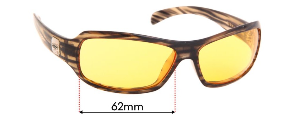 Sunglass Fix Replacement Lenses for Smith Method - 62mm Wide