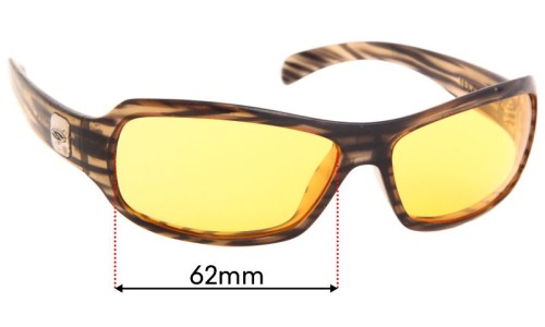 Sunglass Fix Replacement Lenses for Smith Method - 62mm Wide 