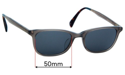 Sunglass Fix Ersatzgläser für Toms  Anna - 50mm Wide 