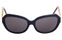 Tory Burch TY7071 Replacement Sunglass Lenses - 58mm Wide Front View 