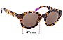 Sunglass Fix Verres de Remplacement pour Triwa Grace - 51mm Wide 