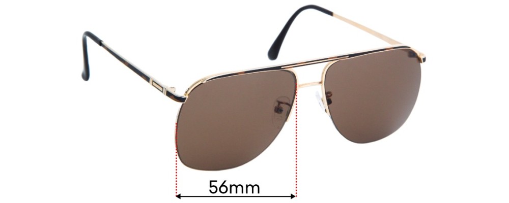Sunglass Fix Replacement Lenses for Tura Mod-283 - 56mm wide
