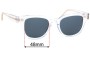 Sunglass Fix Replacement Lenses for Bailey Nelson  Esquire - 48mm Wide 